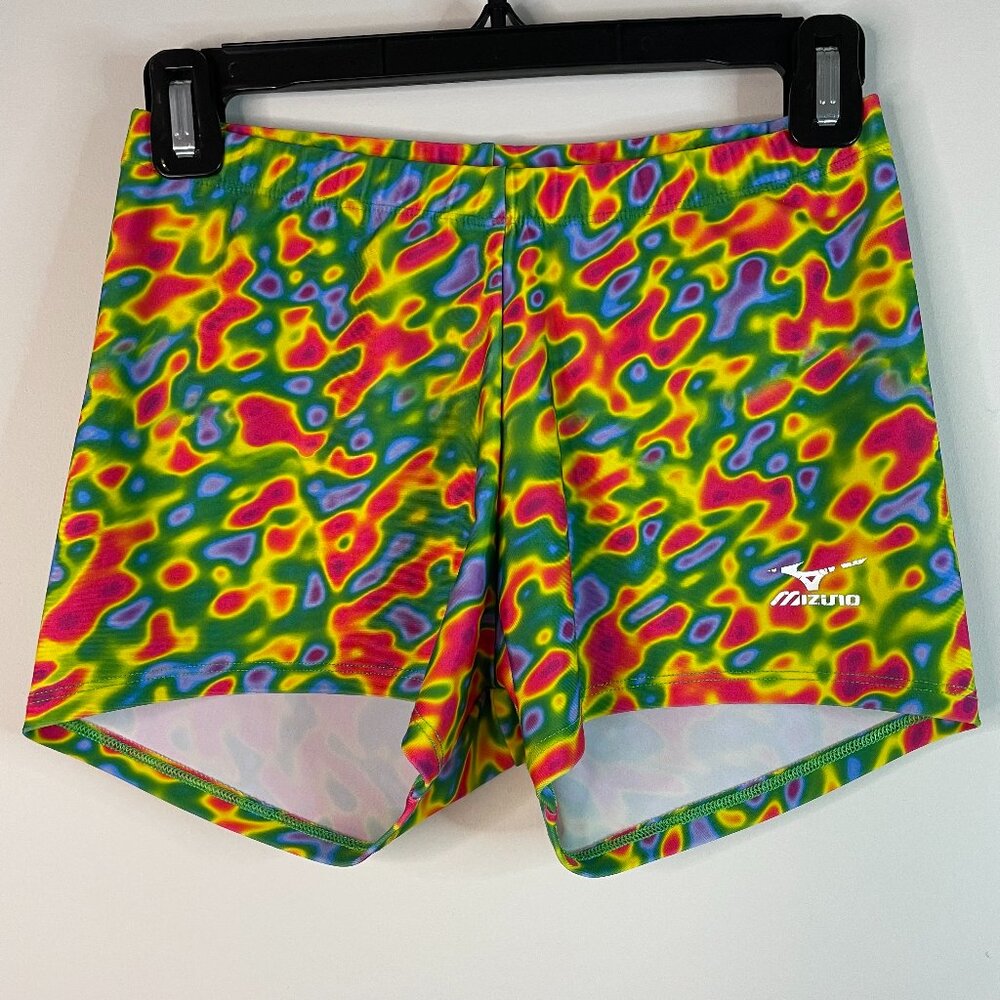 Mizuno Drylite Shorts Womens Size M Multi Color Active Wear